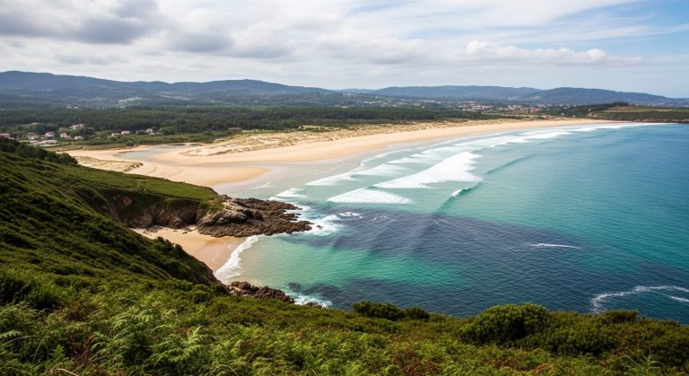 Ruta de las playas de Barraña y Area Maior en Ribeira
