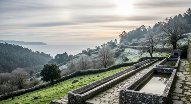 Descubre las lavanderas públicas de Galicia en invierno