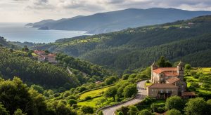 Ruta de los pazos en el vale do Tea