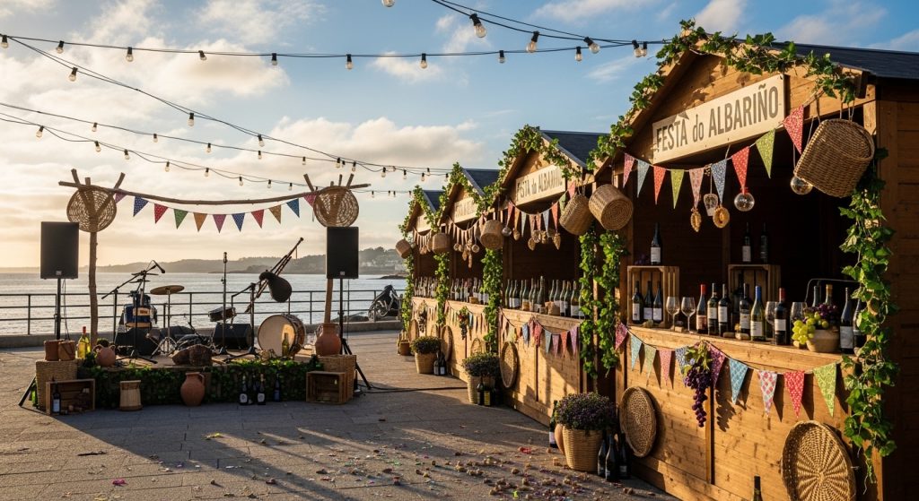 Festa do Albariño en Cambados: vino, fiesta y música junto al mar
