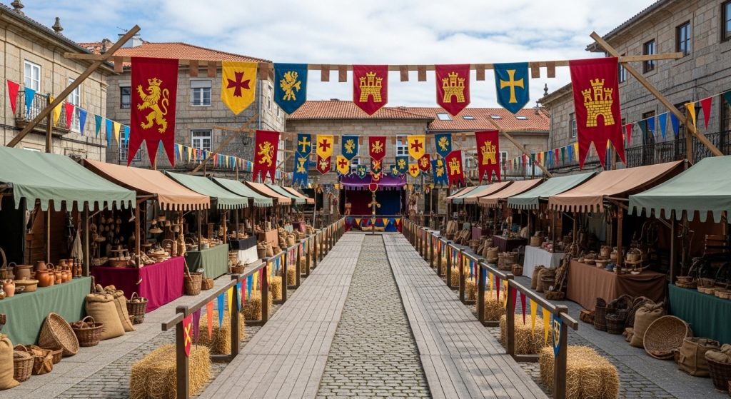 Feira Franca de Pontevedra: viaje medieval entre puestos y justas