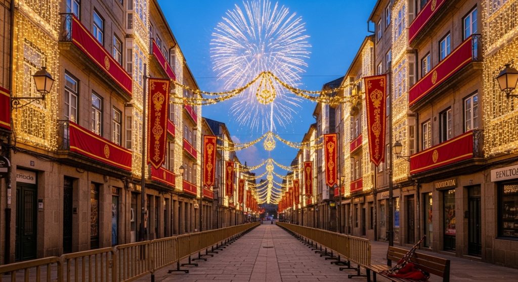 Festas da Peregrina en Pontevedra: devoción, fuegos y procesiones populares