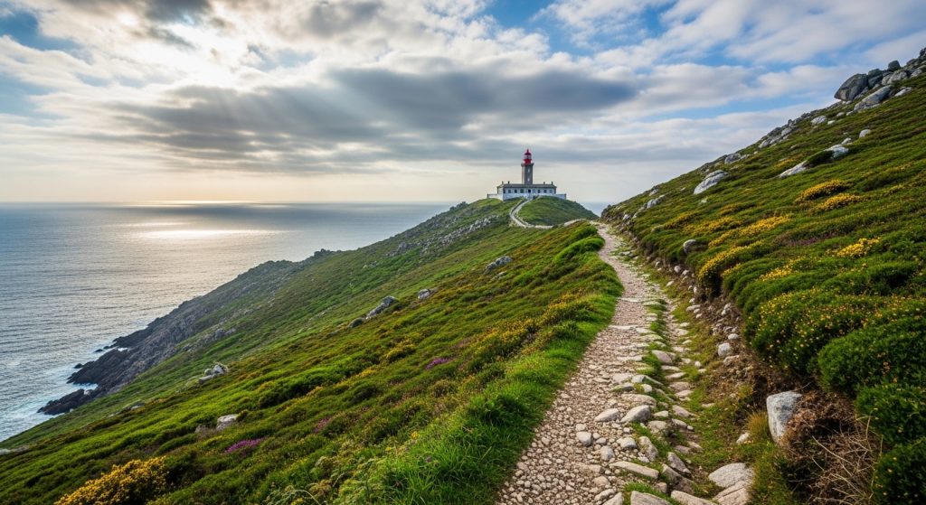 Ascensión ao Faro do Dío en Cee: o final do mundo a pé
