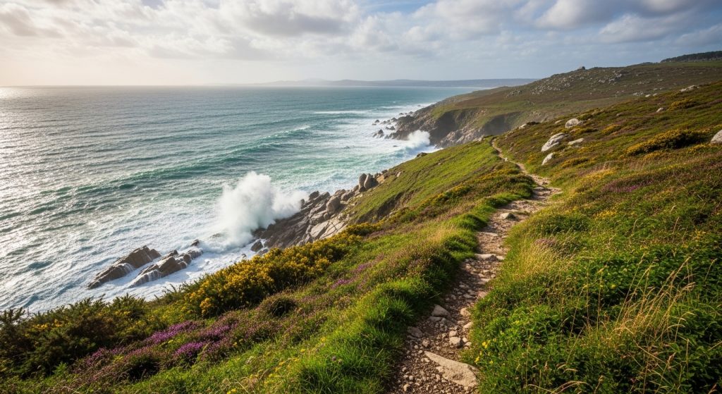 Sendeiro do Ézaro ao Fervedoiro: o mar ascendendo