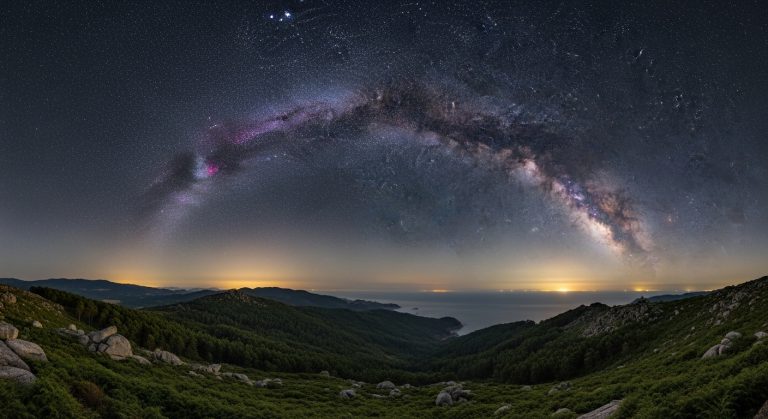 Observación de estrellas en el parque de Montederramo