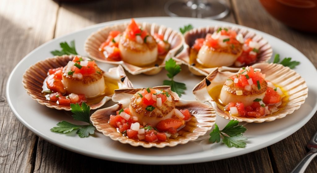 Los mejores spots para comer vieiras en la ría de Arousa