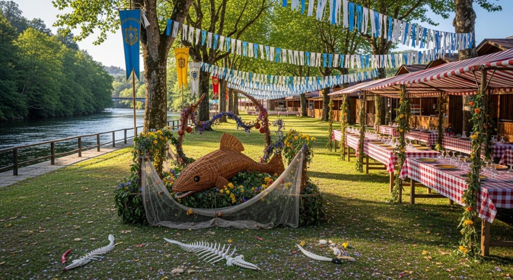 Festa da Lamprea en Arbo: historia milenaria y delicia del Miño