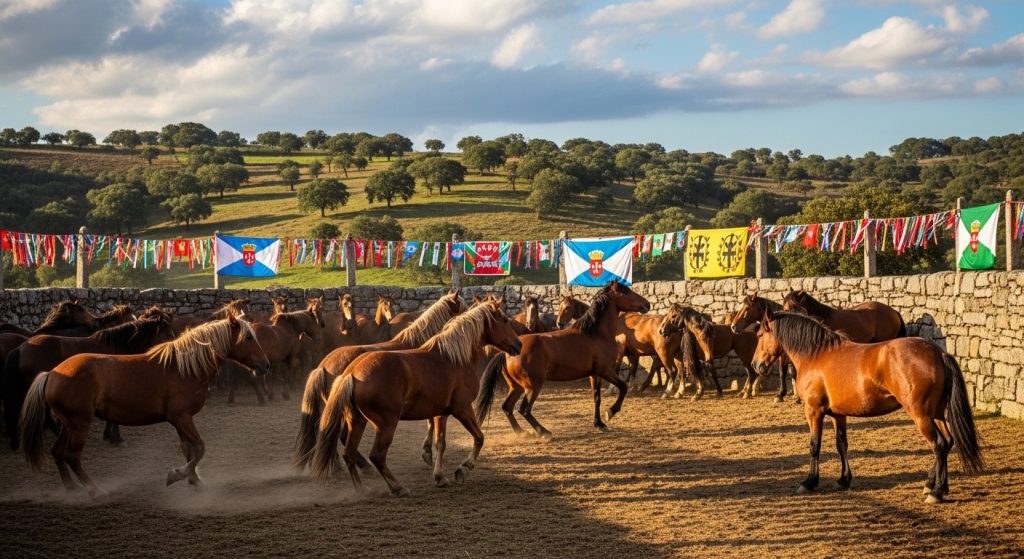 A Rapa das Bestas en Sabucedo: lucha ancestral y caballos salvajes
