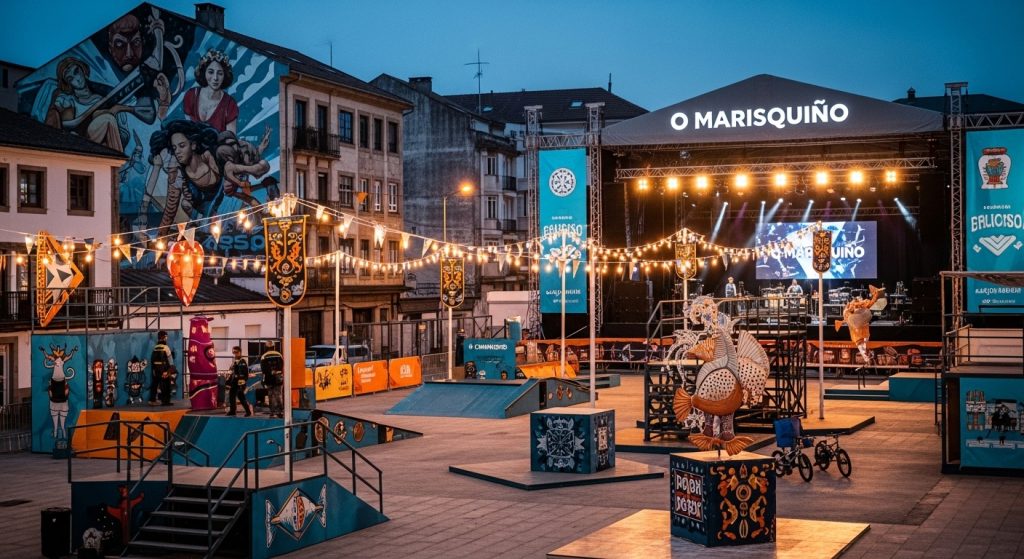 Festival O Marisquiño en Vigo: deporte urbano, arte y conciertos