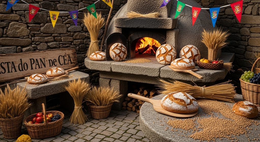 Festa do Pan de Cea: el trigo y su leyenda en el horno de piedra