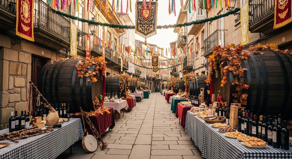 Feira do Viño do Ribeiro en Ribadavia: tradición vitivinícola secular