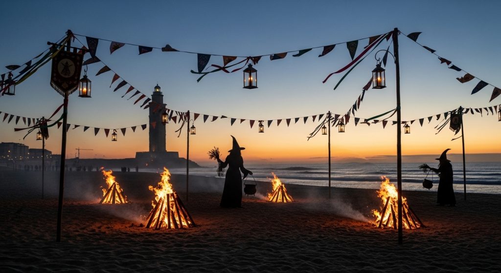 Festa de San Xoán en A Coruña: meigas y rituales en las playas