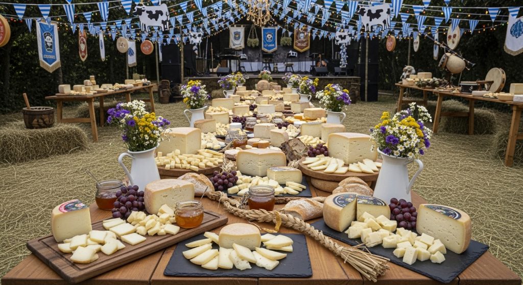 Festa do Queixo de Arzúa: sabores lácteos y música