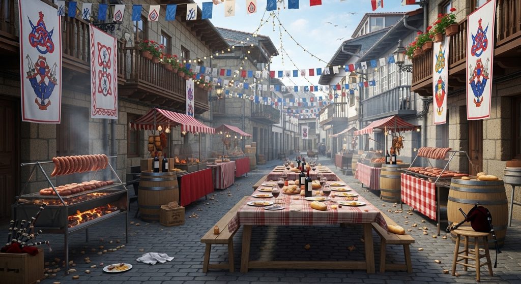 Festa do Chourizo ao Viño en Celanova: tradición y sabor ourensano