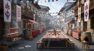 Festa do Chourizo ao Viño en Celanova: tradición y sabor ourensano