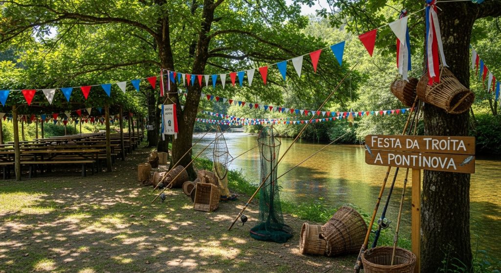 Festa da Troita en A Pontenova: río, pesca y folclore