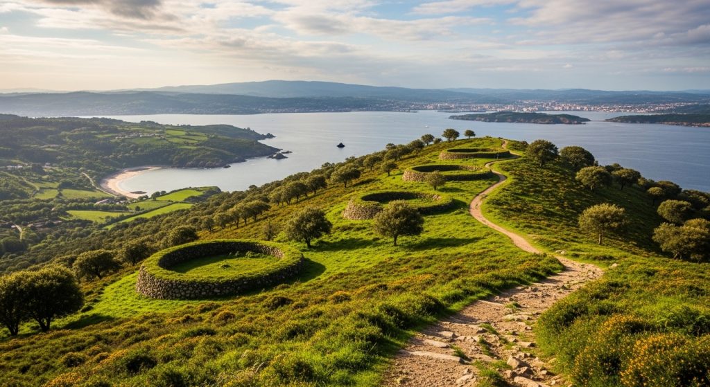 Ruta do Monte Medo en Moeche: castros e vistas da ría de Ferrol