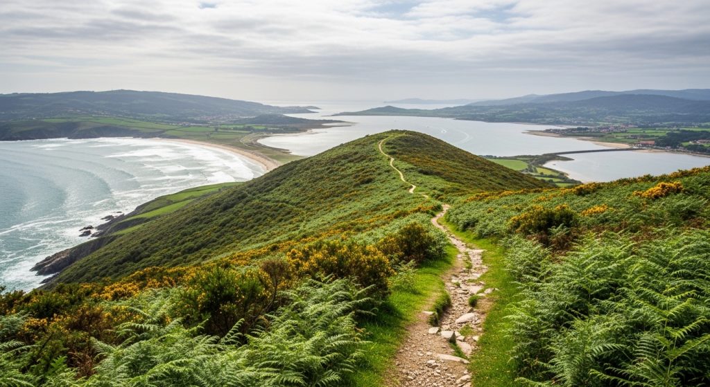 Ascensión ao Monte das Duas Mariñas: onde se ven as dúas rías
