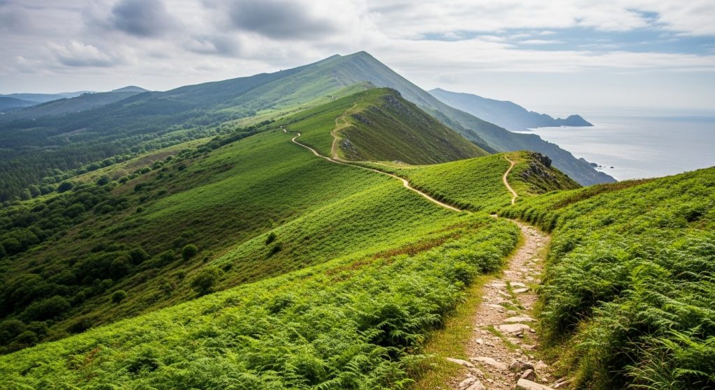 Travesía da Serra do Leboreiro: o lomo de Meira