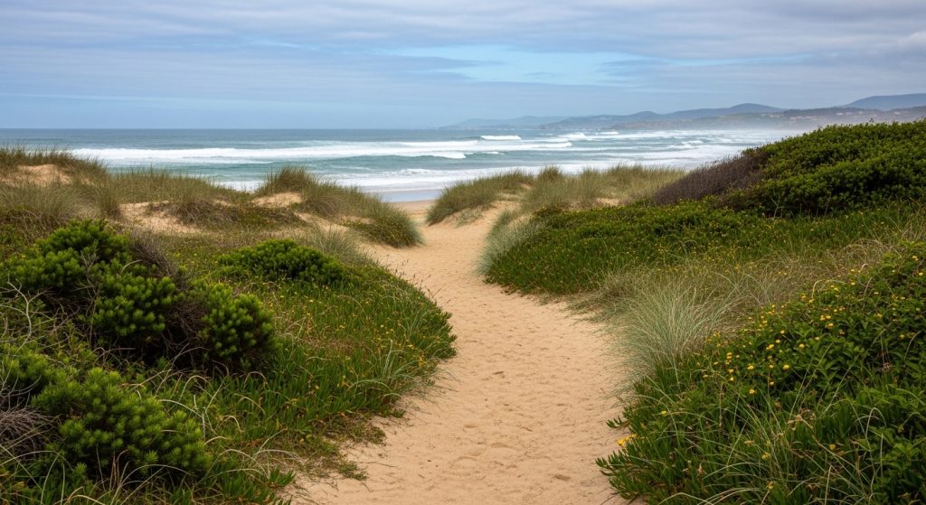 Sendeiro da praia de Nemiña: o areal salvaxe na Costa da Morte