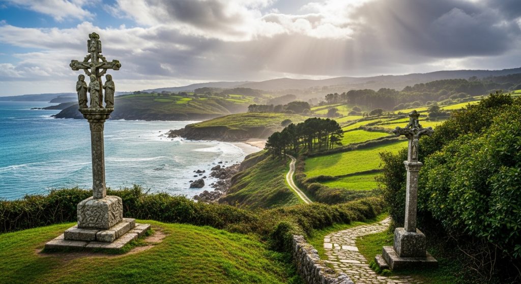 Ruta dos cruceiros de Galicia: arte e fe en pedra