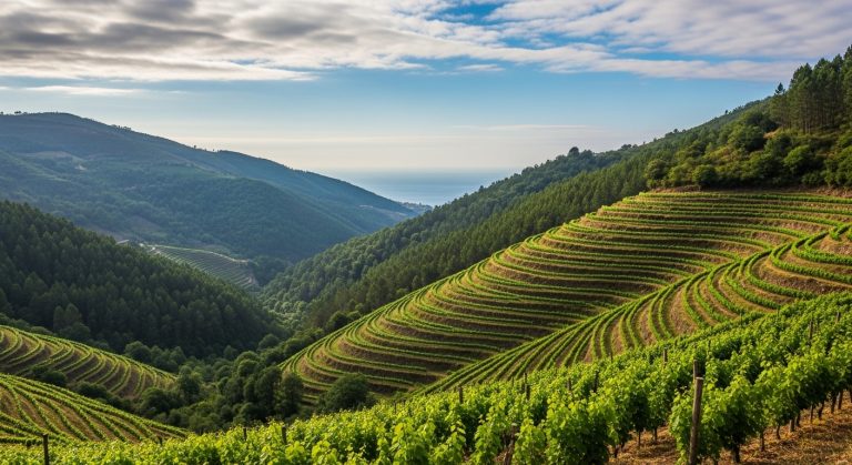 Ruta das forcas do Sil: viñedos en vertical
