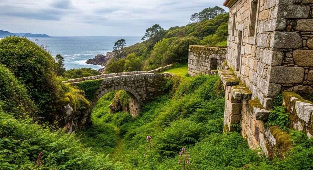 Ruta do granito en Porriño: arquitectura e pedra