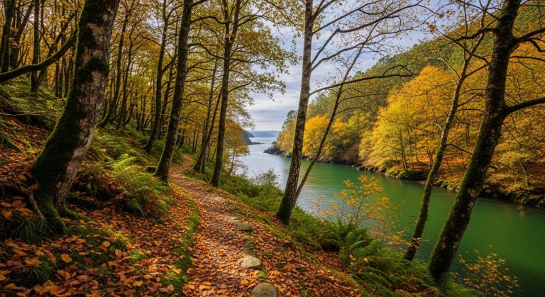 Senderismo por el Fragas do Eume en otoño