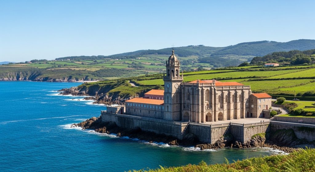 Visita al monasterio de Santa María de Oia