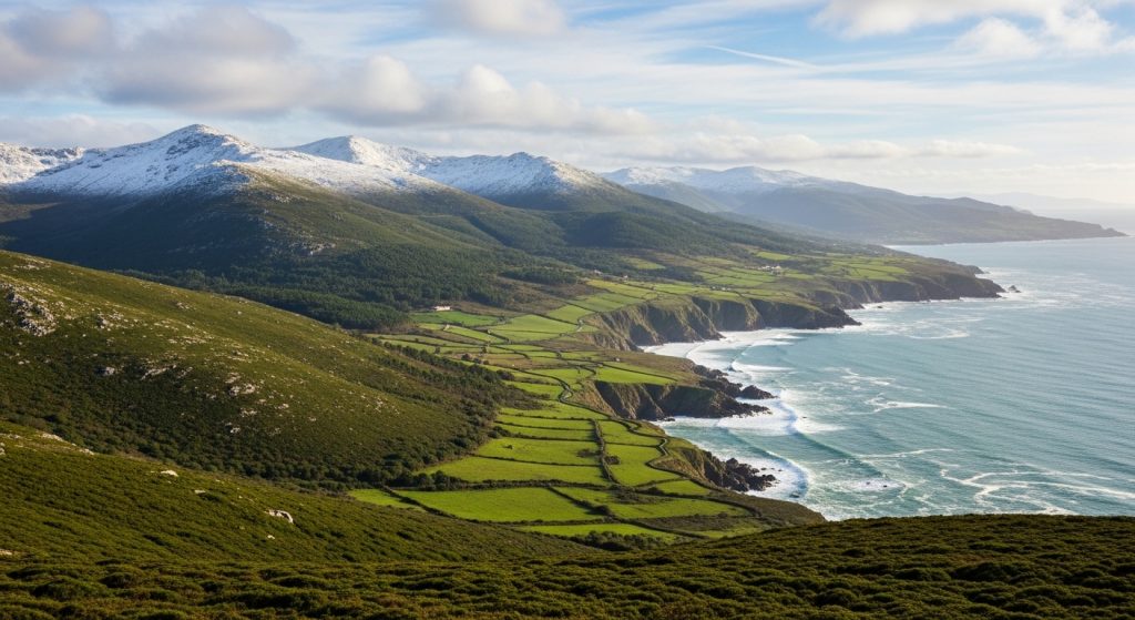 Senderismo por la Serra do Xistral en invierno