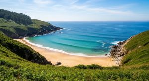 Escapada a la playa de Melide en verano