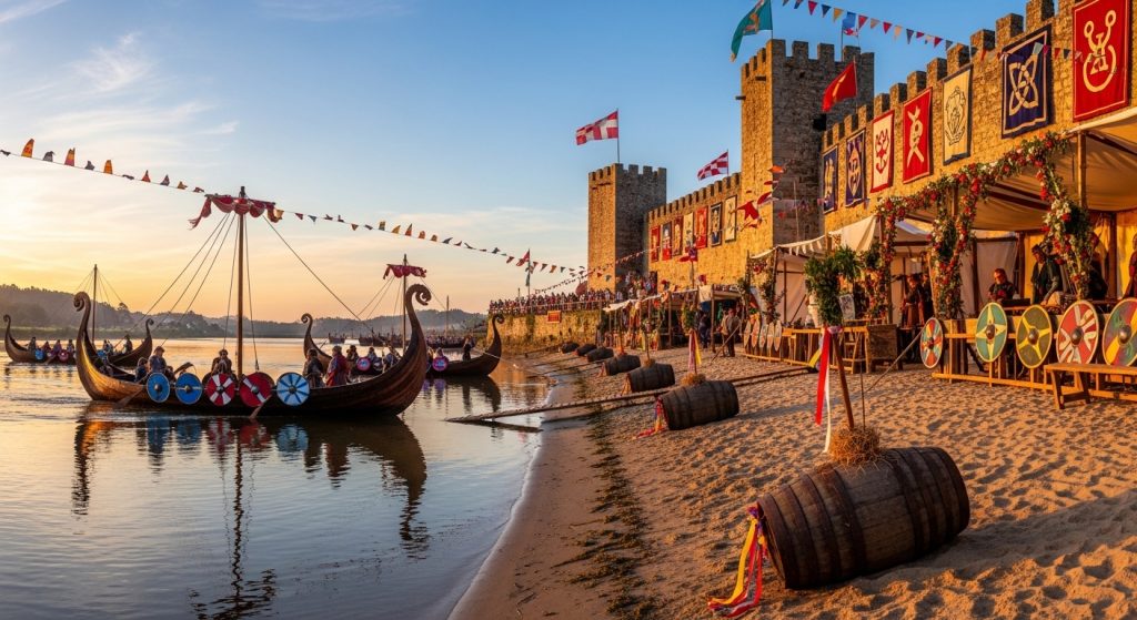 Romería Vikinga de Catoira: desembarco, historia y fiesta