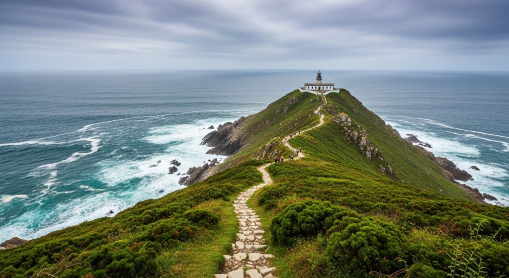 Ascensión ao Faro do Roncudo: onde o Atlántico rompe en Corme