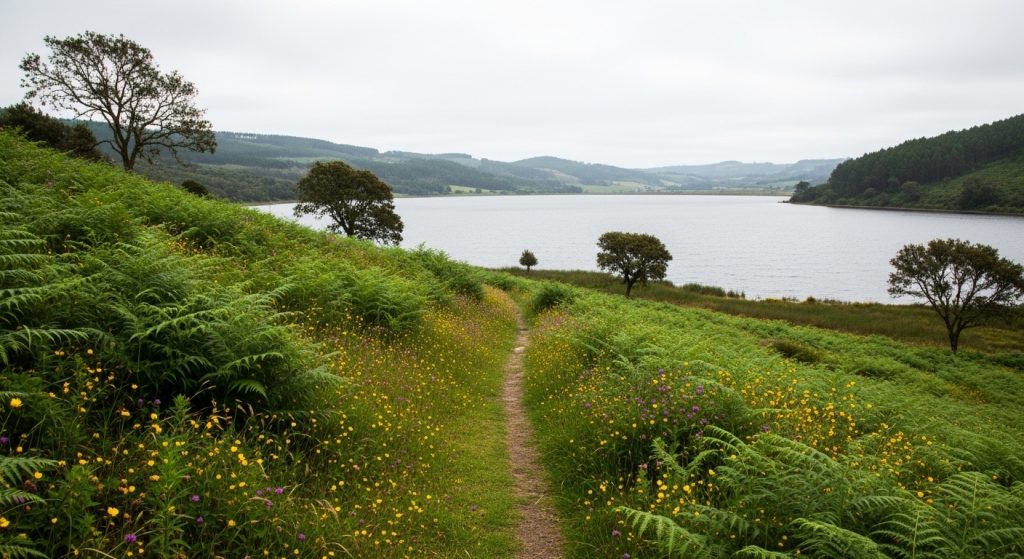 Sendeiro da Lagoa de Antela: o recordo do mar interior de Ourense