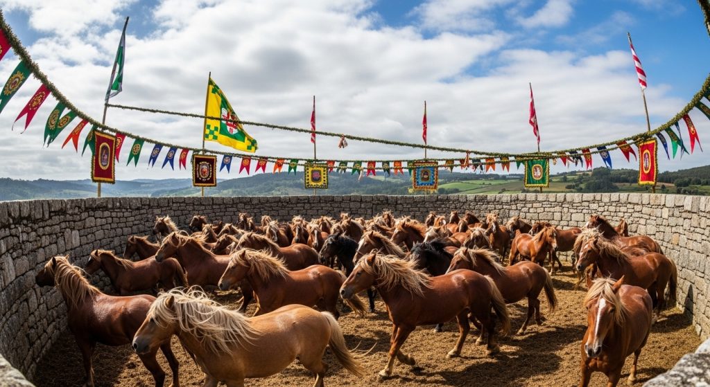 Rapa das Bestas en Sabucedo: caballos salvajes y valor tradicional
