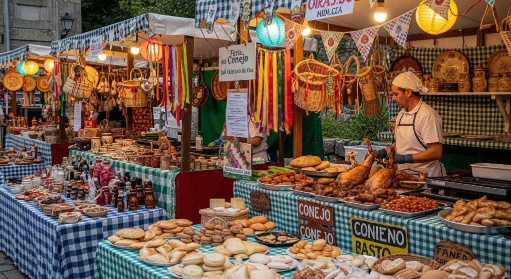 Feria del Conejo en San Cristovo de Cea: gastronomía y mercado artesanal