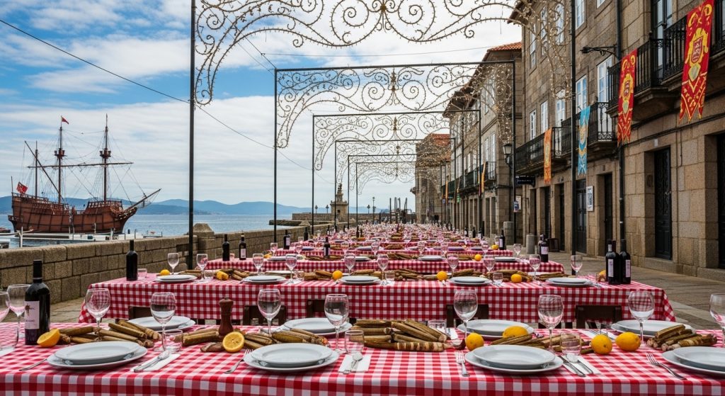 Festival de la Navaja en Baiona: mar, historia y sabor a vidrio