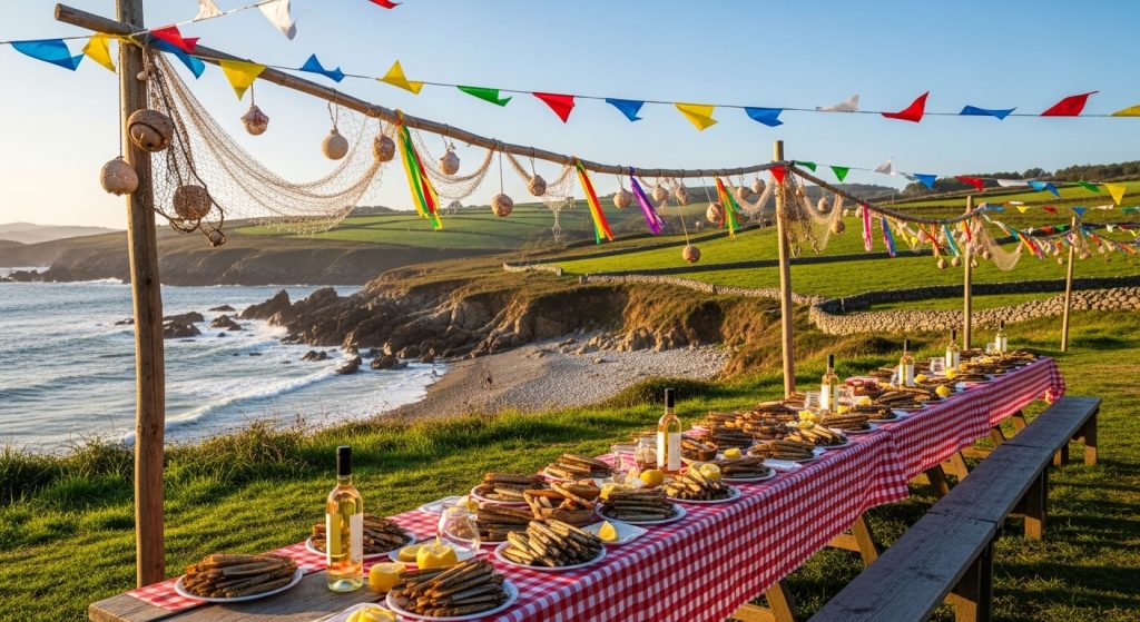 Fiesta del Longueirón en Aguiño: mar y dehesa en la Costa da Morte