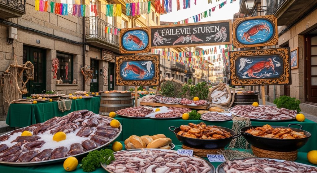 Fiesta del Choco en Ribeira: cefalópodos y tradición de la Costa da Morte