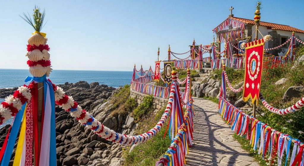 Romería de San Fins de Castro en Ribeira: fe y peregrinación costera