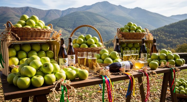 Fiesta de la Manzana en O Barco de Valdeorras: reineta, sidra y montaña