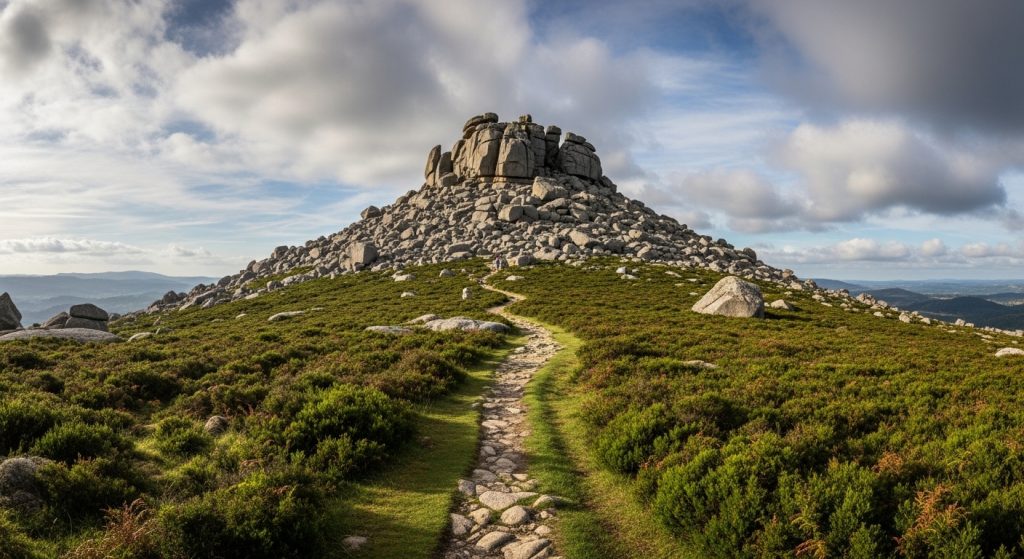 Ascensión ao Seixo Vermello: a cima granítica do Barco de Valdeorras