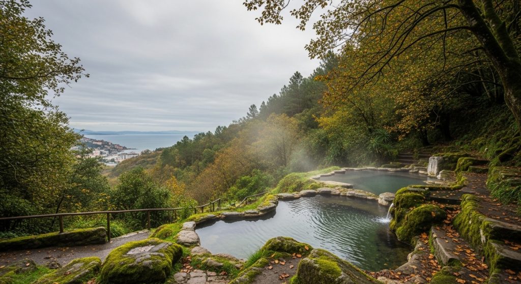 Visita a las termas de Cuntis en otoño: relax gallego