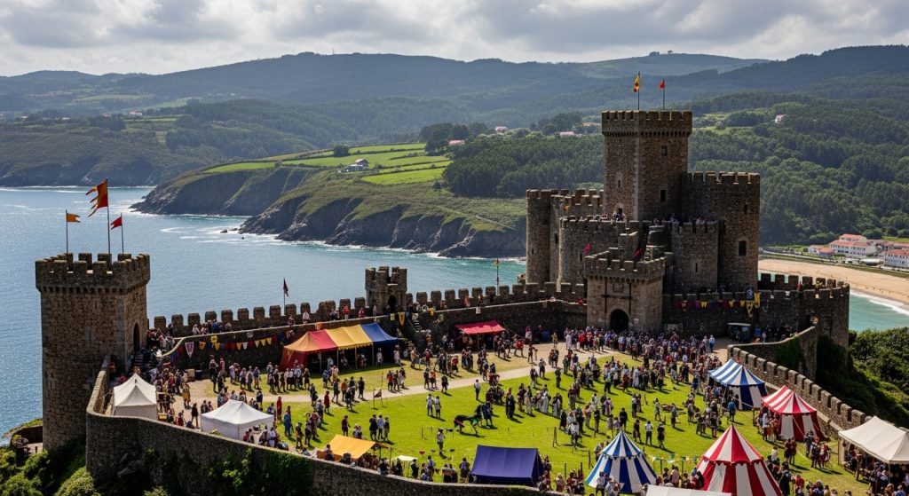 Visita al castillo de Vimianzo y su fiesta medieval