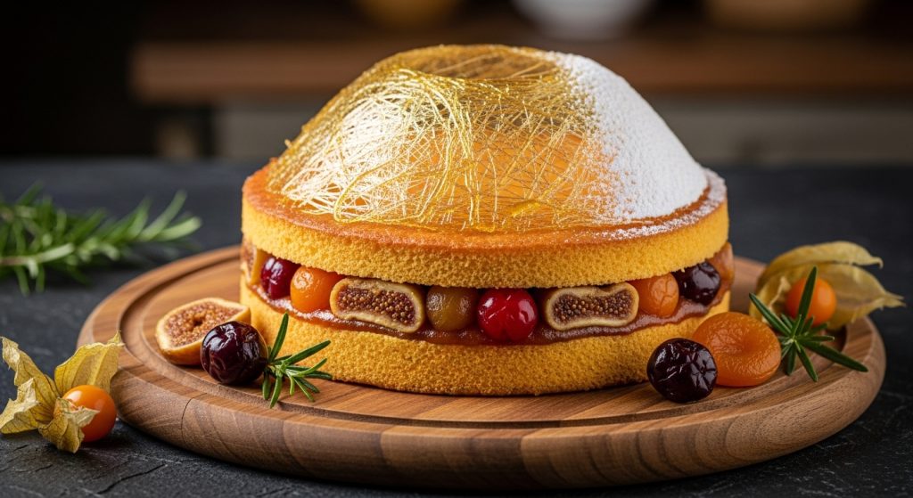 Receta de tarta de Mondoñedo: bizcocho y almíbar tradicional