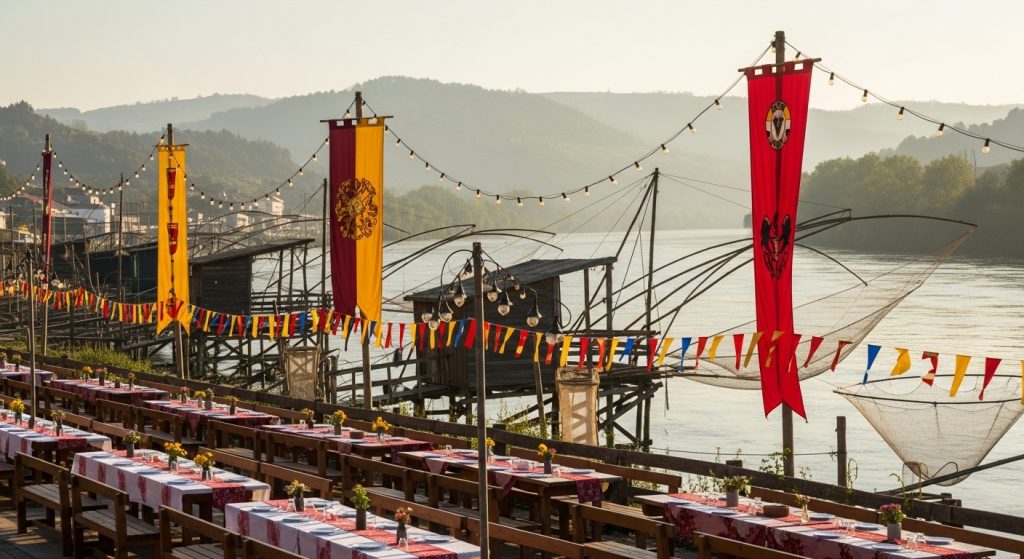 Fiesta de la Lamprea en Arbo: río Miño, pesca milenaria y sabor intenso