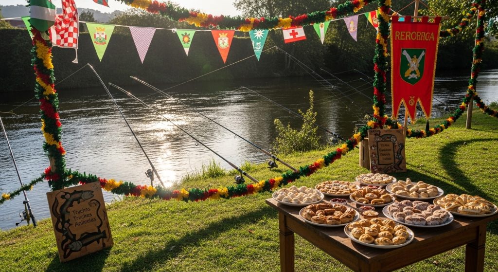 Feria de la Trucha en Pontevedra: río, pesca deportiva y sabor dulce