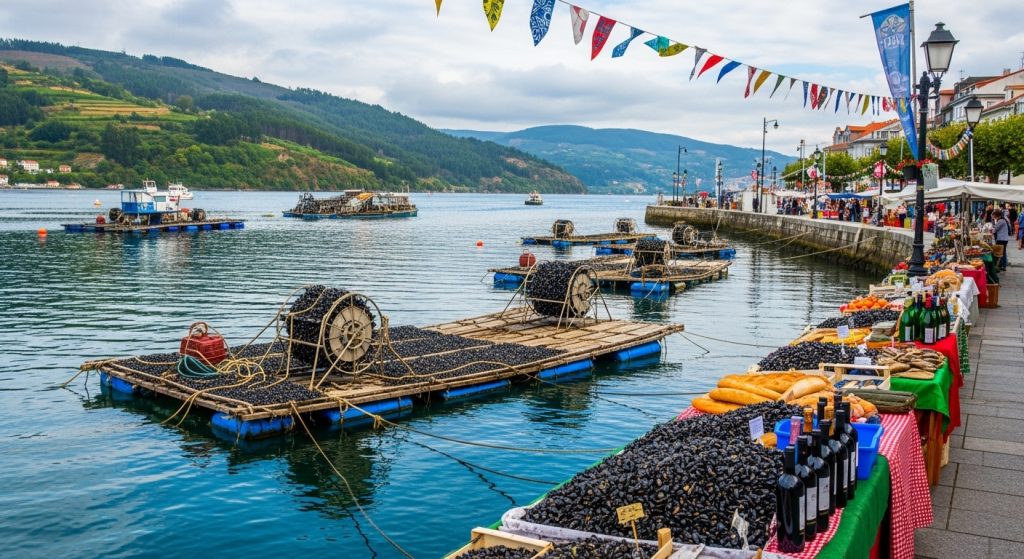 Fiesta del Mejillón en Cangas: bateas, ría de Vigo y producto local