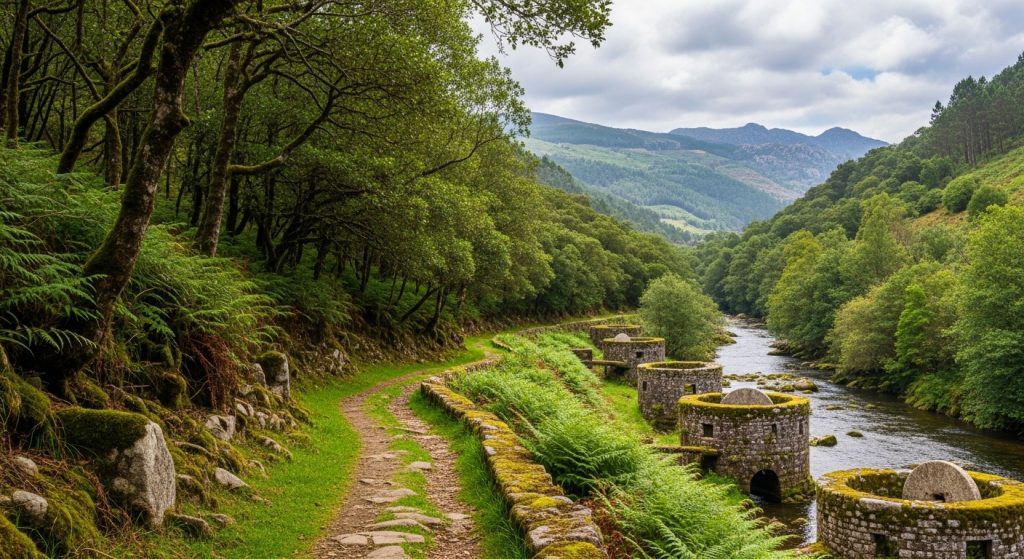 Ruta dos muíños do río Tea: patrimonio e natureza no Condado
