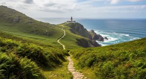 Ascensión ao Faro da Punta Insua: onde remata Galicia en Carnota
